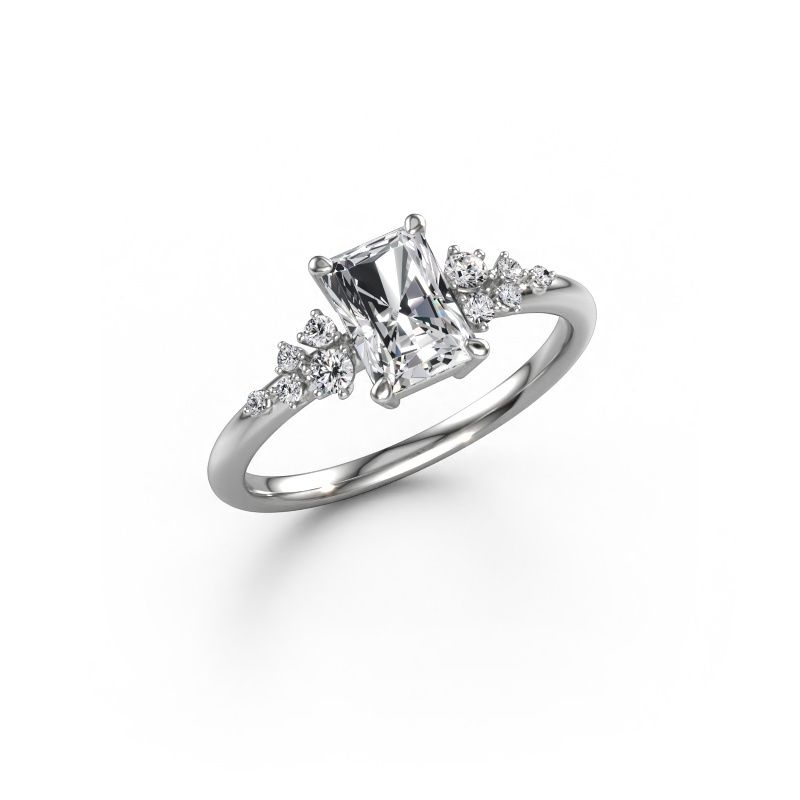 Ring Royce RAD 950 platinum lab grown diamond 1.133 crt