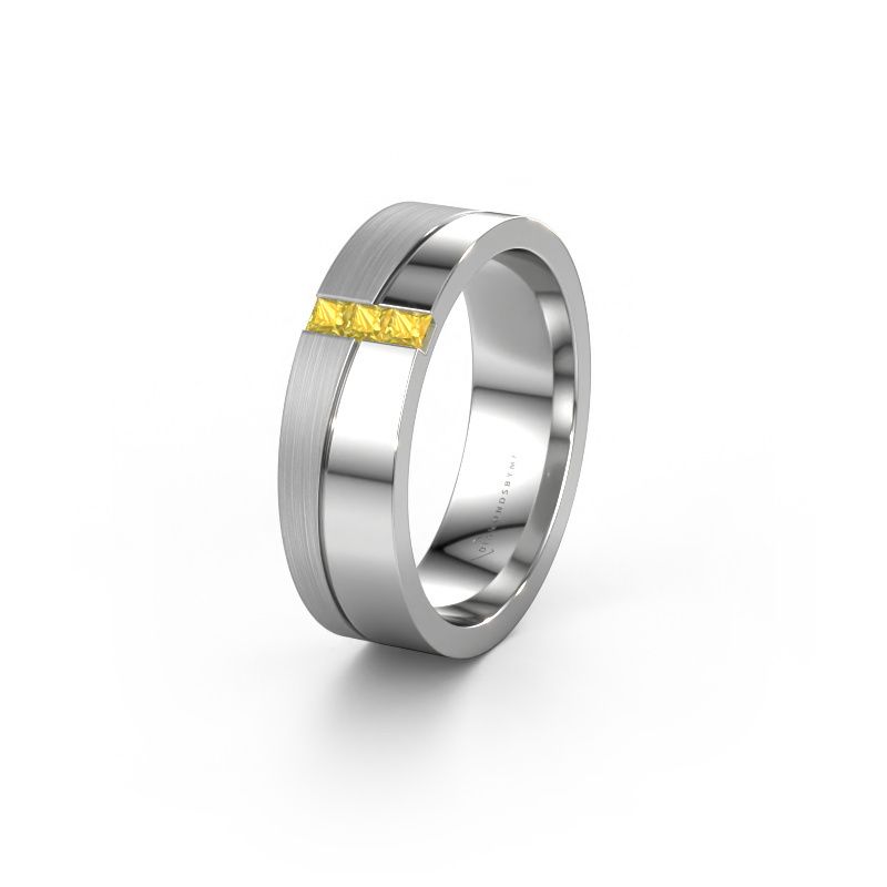Alliance WH0906L16A 950 platine saphir jaune ±6 x 1,7 mm