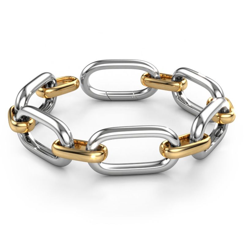 Link bracelet Harmony 20 585 white gold