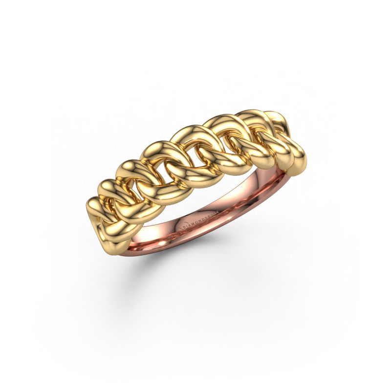 Bague Delmy 6mm 585 or rose