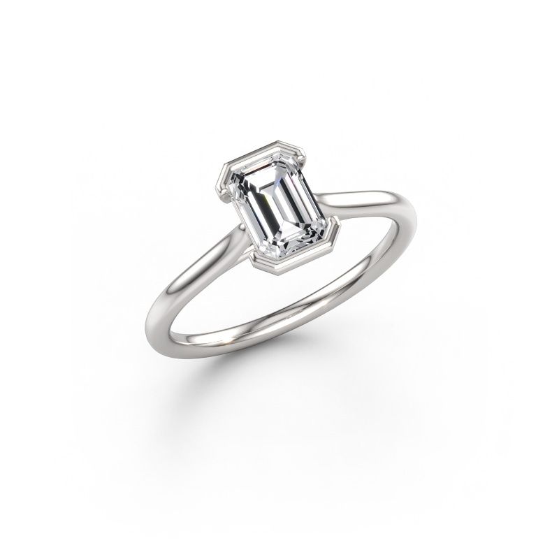 Engagement ring Tayler EME 2 950 platinum lab grown diamond 0.90 crt