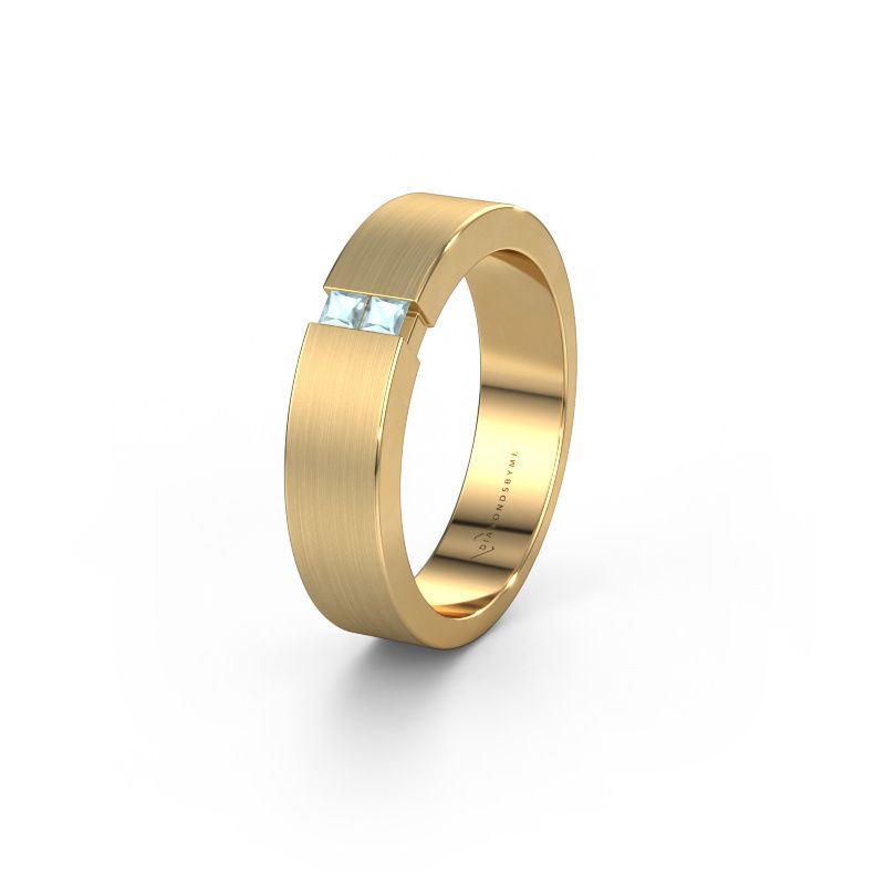 Ehering WH2136L15E 585 Gold Aquamarin ±5x2.6 mm