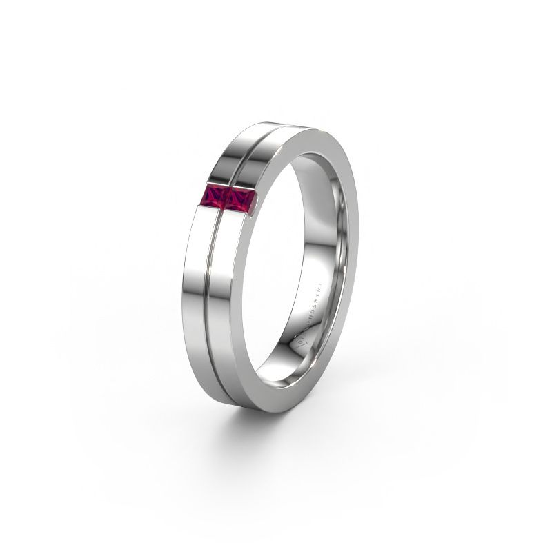 Alliance WH0225L14B 585 or blanc rhodolite ±4 x 2 mm