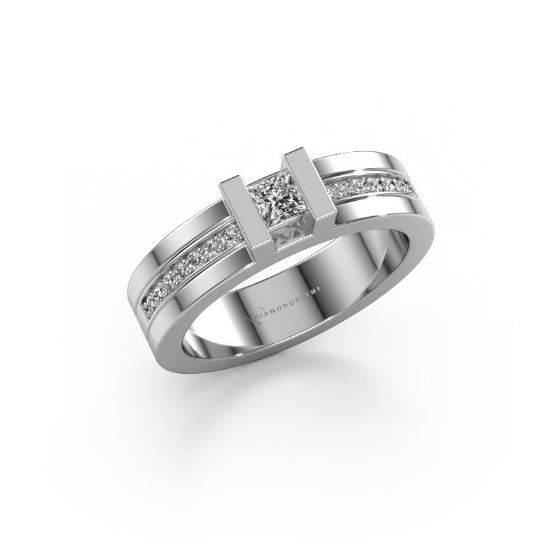 Verlobungsring Desire 585 Weißgold Diamant 0.305 crt