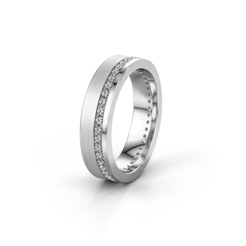 Image of Wedding ring WH0303L15BPM<br/>950 platinum ±5x2 mm<br/>Lab-grown diamond 0.44 crt