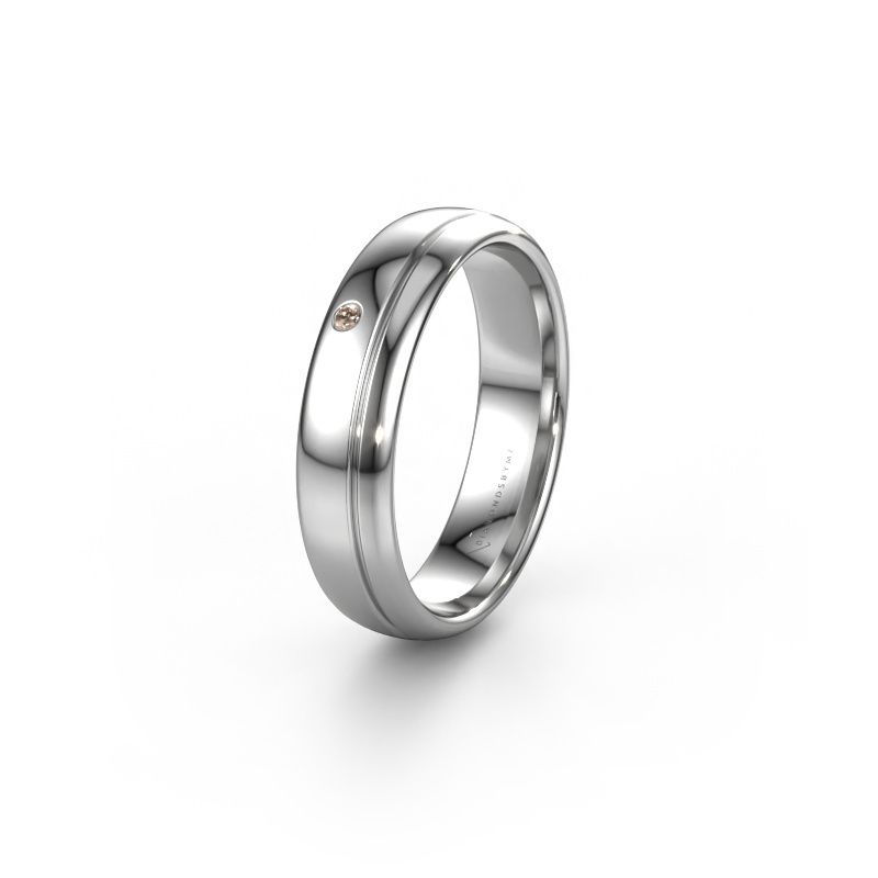 Alliance WH0301L35AP 950 platine diamant brun ±5x1.7 mm