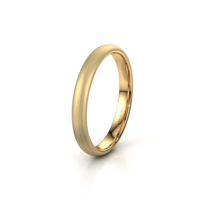 Wedding ring WH0100M33XM 585 gold ±3x1.5 mm
