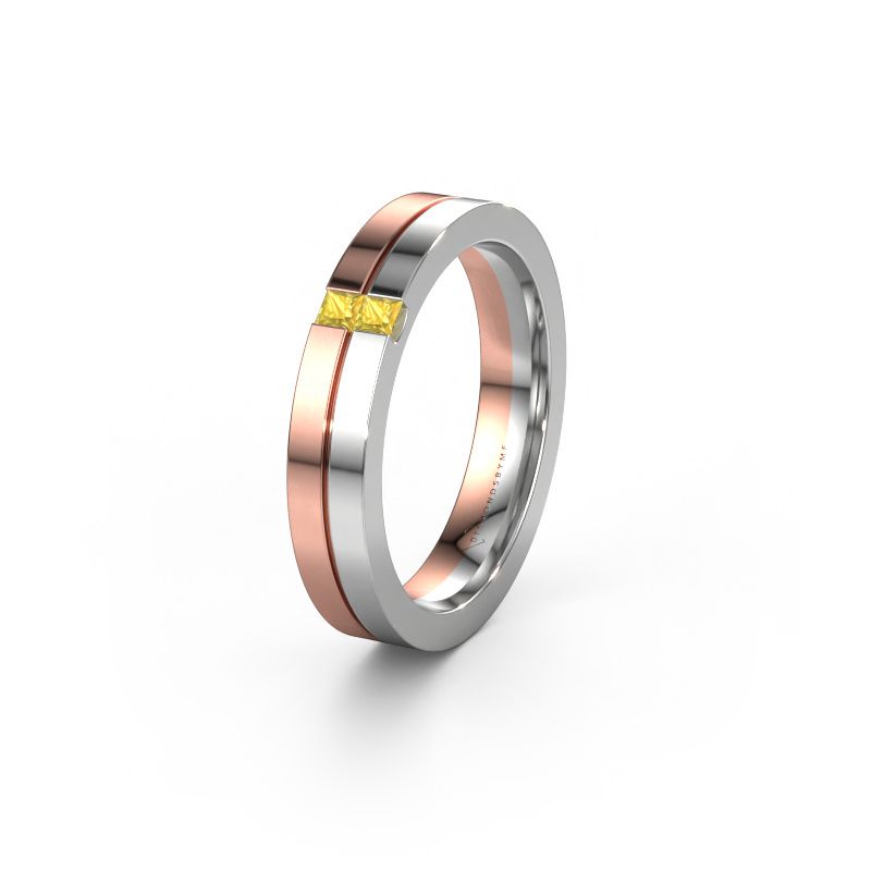 Ehering WH0225L14B 585 Roségold Gelb Saphir ±4 x 2 mm