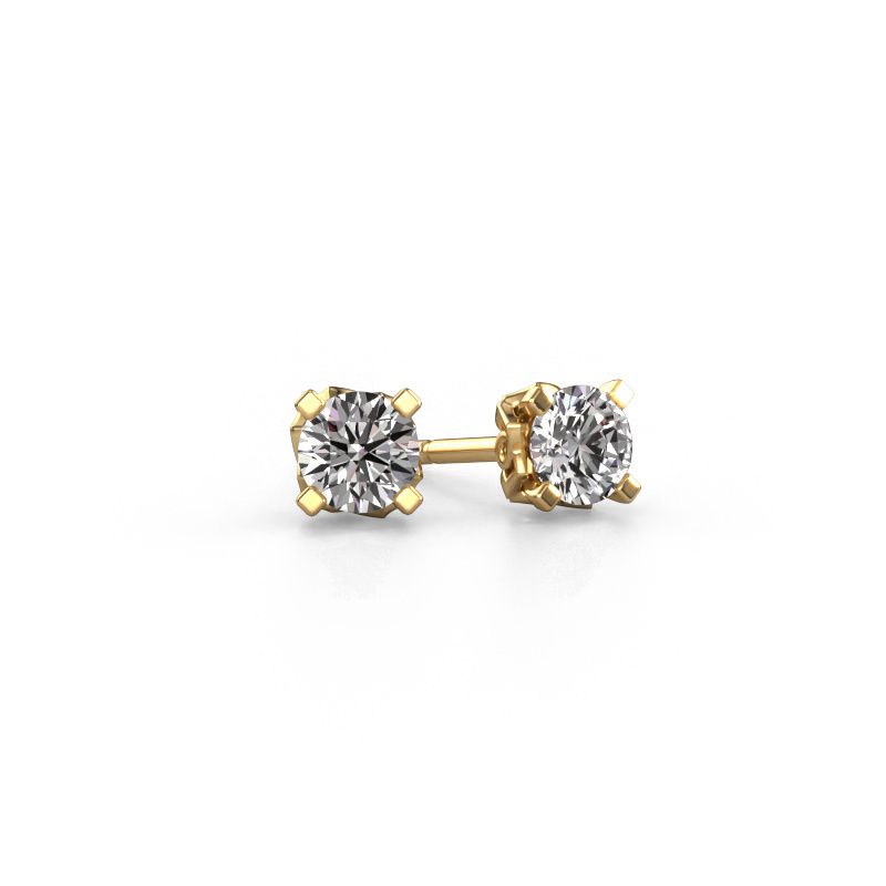 Earrings Ize 585 gold diamond 1.00 crt
