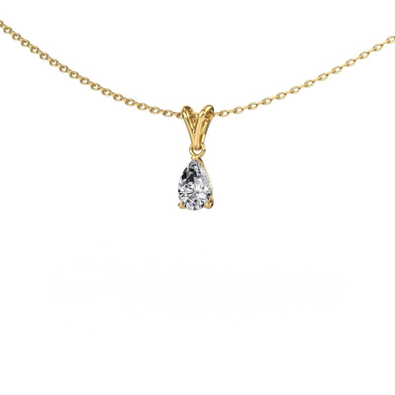 Pendant Sam PER 585 gold diamond 1.50 crt