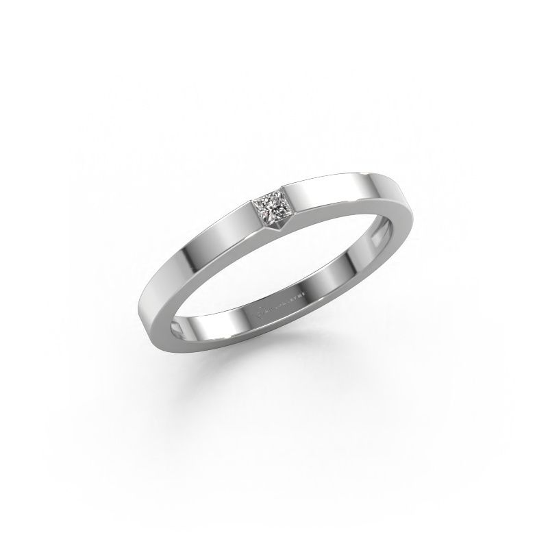 Engagement ring Arlena 1 950 platinum diamond 0.05 crt