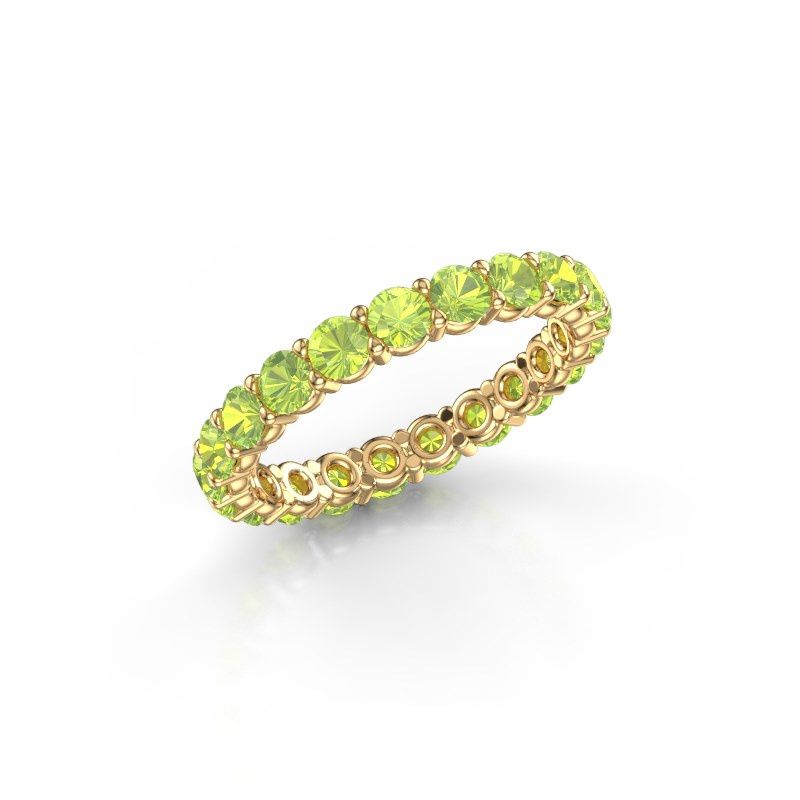 Bild von Ring heddy rnd 2.9<br/>585 Gold<br/>peridot 2.9 mm