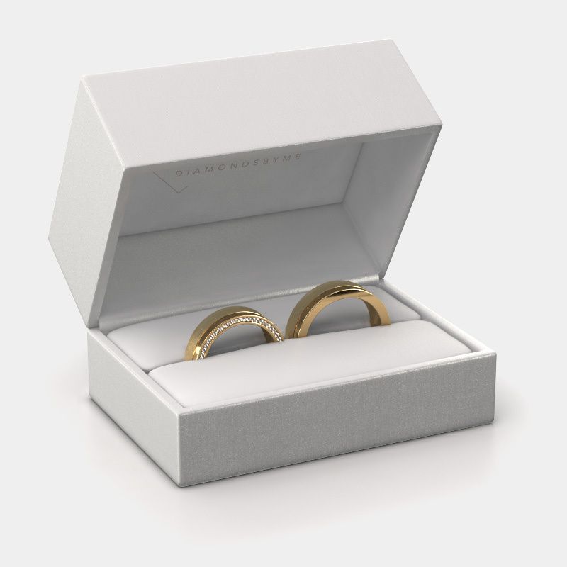 Image of Giftbox wedding rings 2
