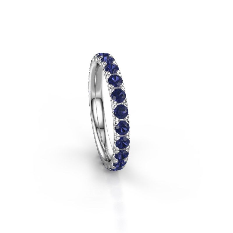 Image of Ring Jackie 2.5<br/>585 white gold<br/>Sapphire 2.5 mm