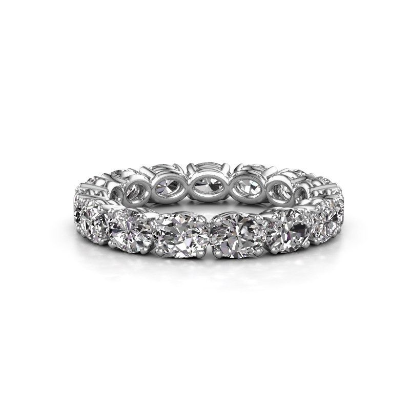 Bild von Ring vivienne ovl 4.5x3.5<br/>585 Weißgold<br/>diamant 3.15 crt