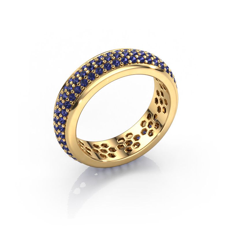 Ring Tara 585 Gold Saphir 1.3 mm