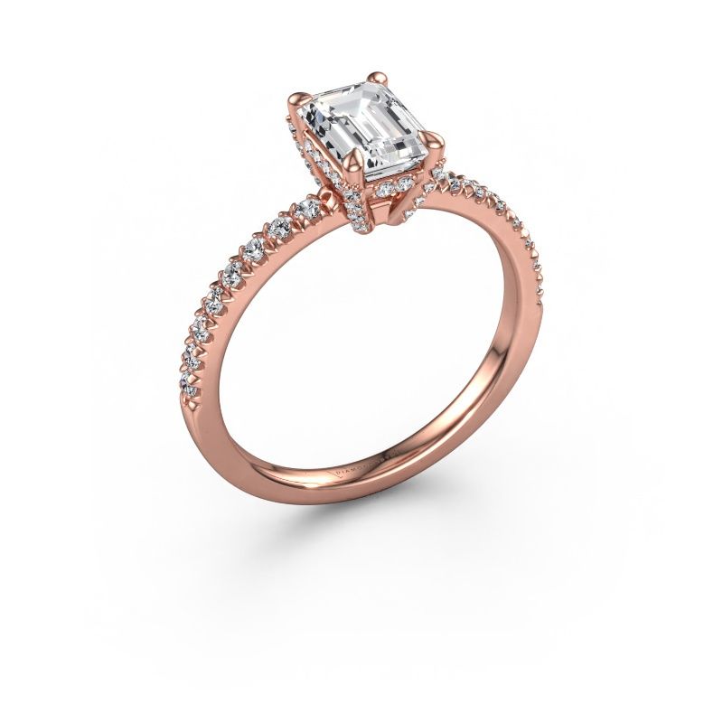 Verlobungsring Saskia EME 1 585 Roségold Lab-grown Diamant 1.15 crt
