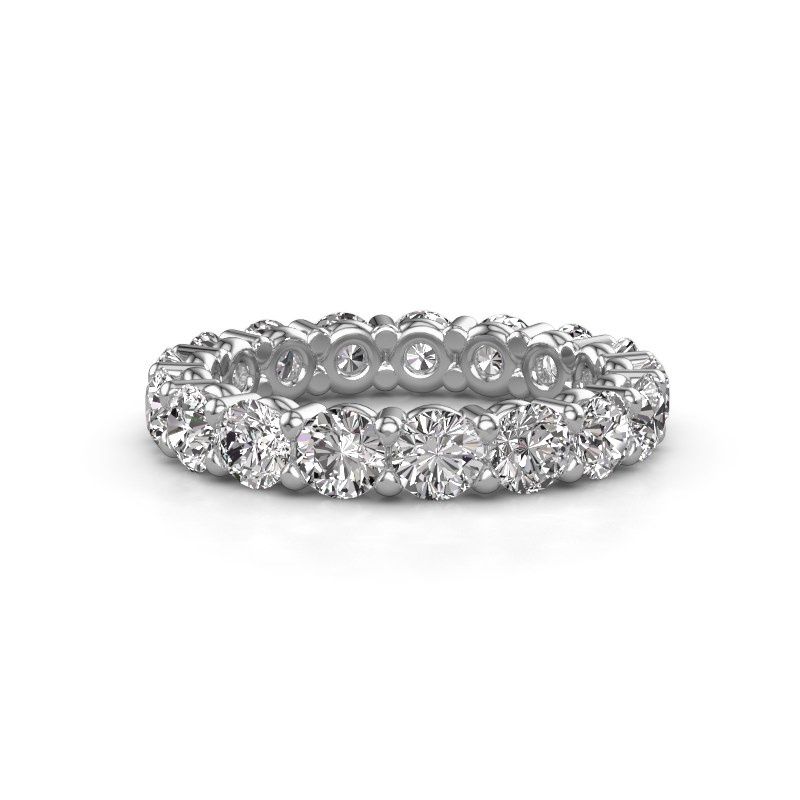 Bild von Vorsteckring heddy rnd 3.7<br/>950 Platin<br/>diamant 3.40 crt