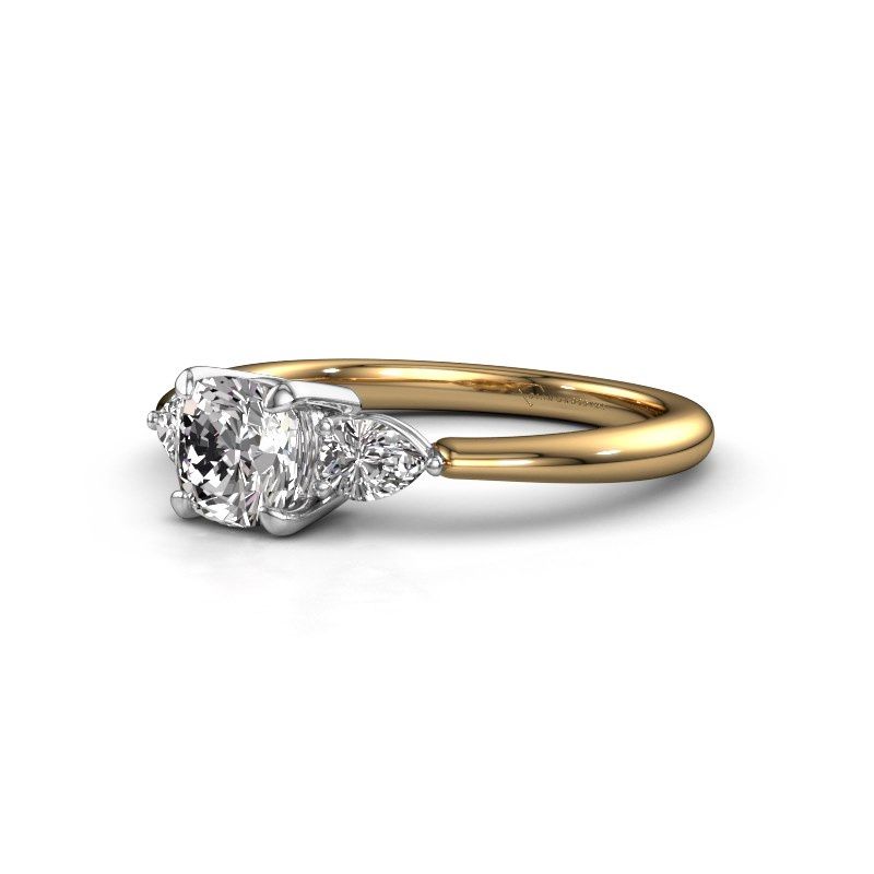 Afbeelding van Verlovingsring Chanou CUS 585 goud diamant 1.42 crt