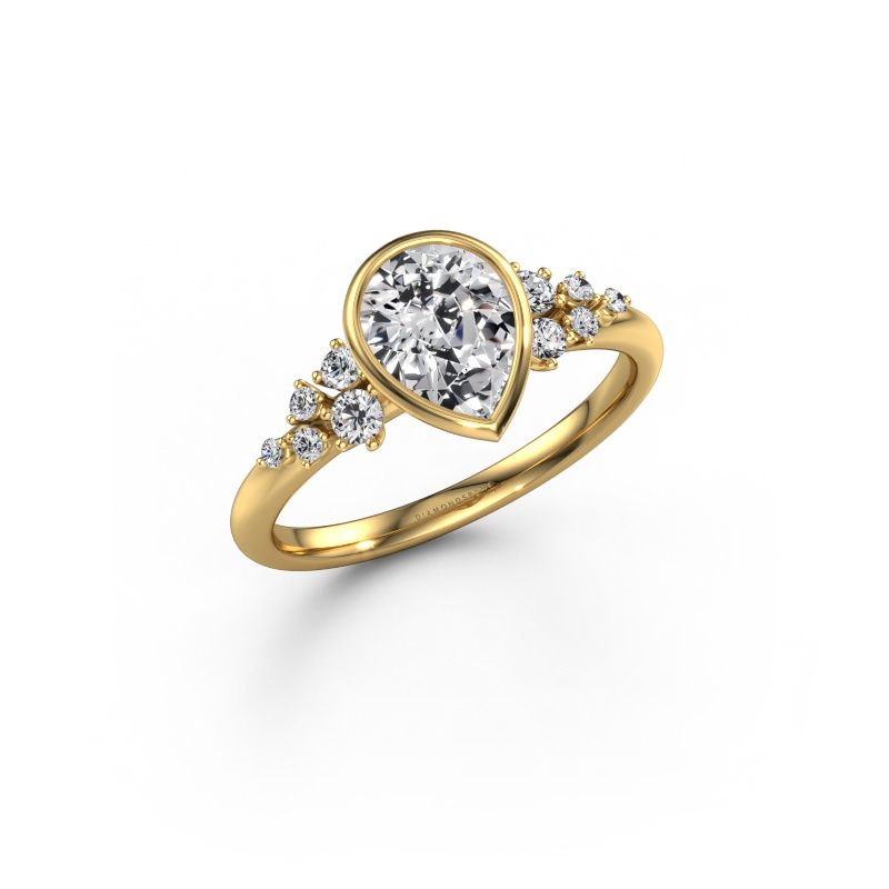 Engagement ring Aliyah PER 585 gold lab-grown diamond 1.203 crt