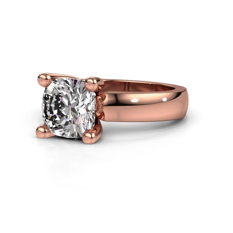 Afbeelding van Ring Clelia CUS<br/>585 rosé goud<br/>Diamant 2.50 crt