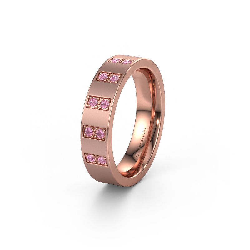 Alliance WH2013L 585 or rose saphir rose ±5x2 mm