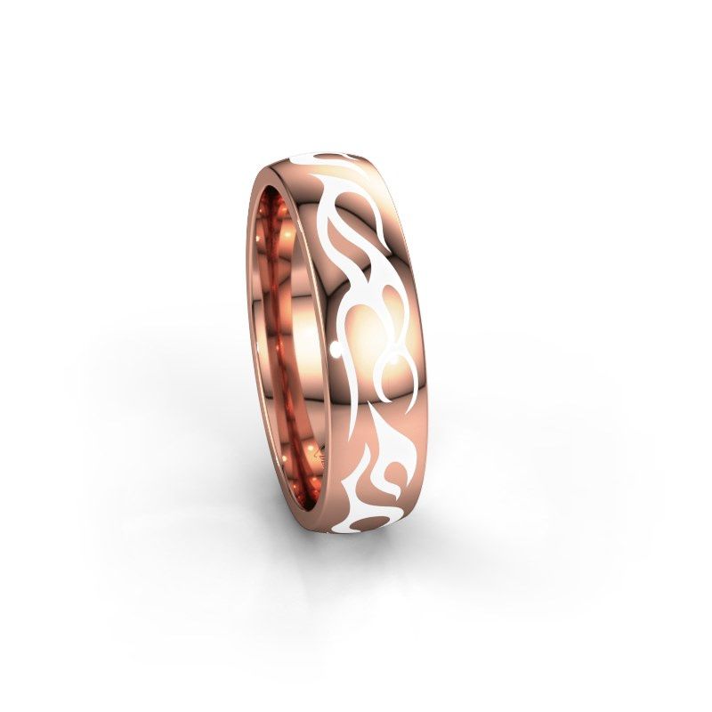 Image of Wedding ring WH3050M26B<br/>585 rose gold ±6x2 mm