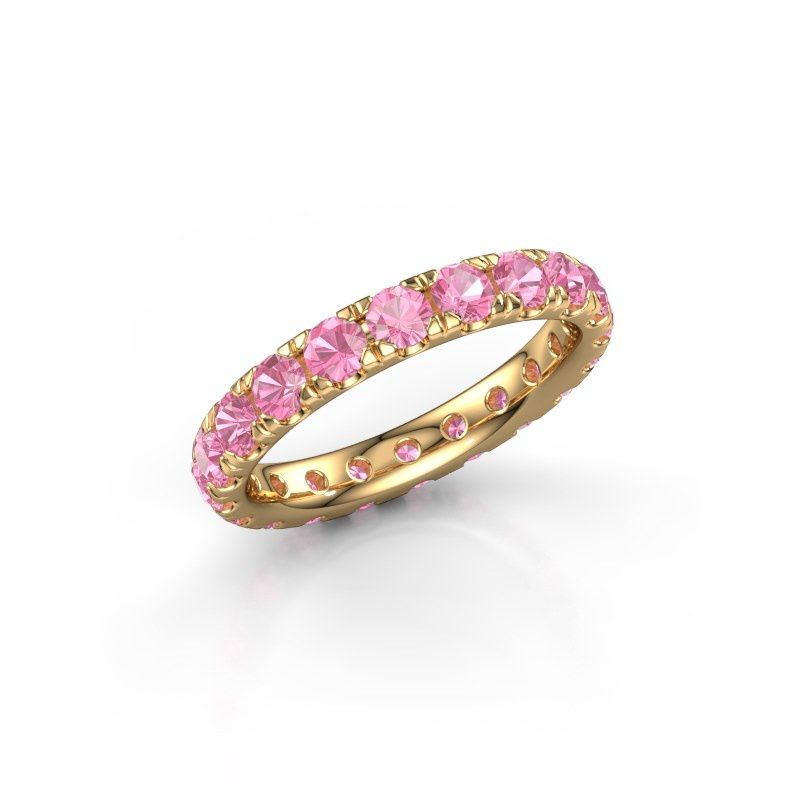 Image of Stackable Ring Jackie 3.0<br/>585 gold<br/>Pink sapphire 3 mm