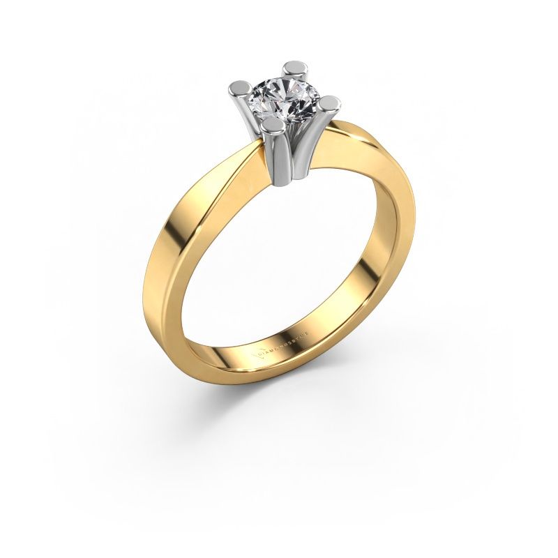 Engagement ring Ichelle 1 585 gold lab-grown diamond 0.40 crt