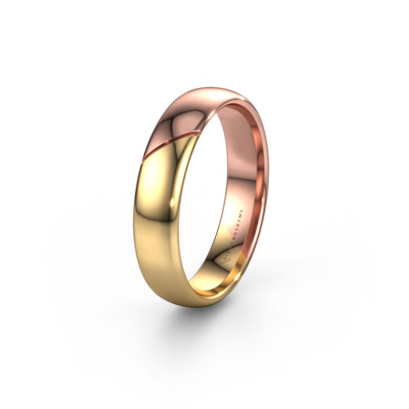Wedding ring WH1200M35AP 585 gold ±5x1.7 mm