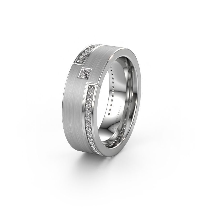Ehering WH2048L17DM 950 Platin Zirkonia ±7 x 2,4 mm