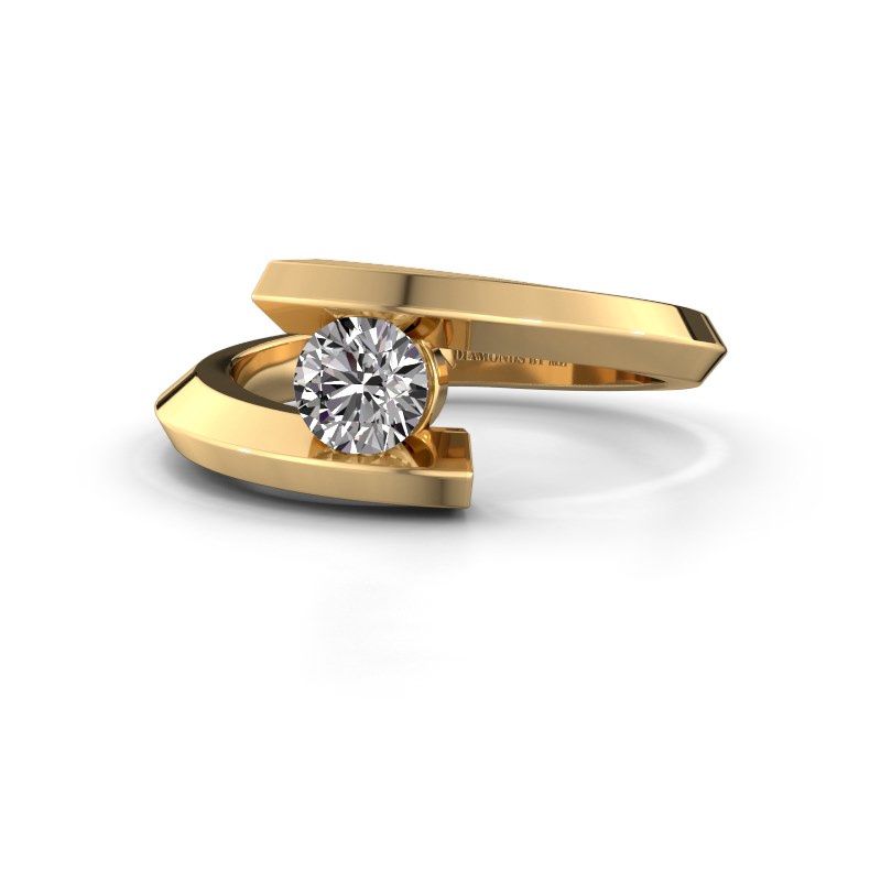 Afbeelding van Ring Paulette<br/>585 goud<br/>Diamant 0.40 crt