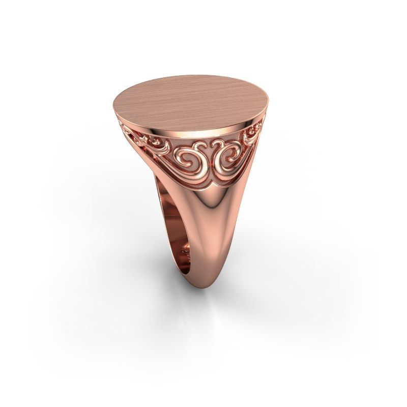 Image of Men's ring jelle 5<br/>585 rose gold