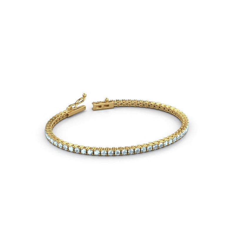 Tennis bracelet Shirley 2.4 585 gold 2.4 mm