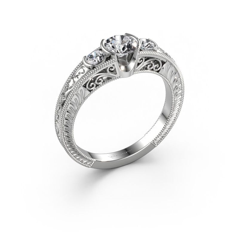 Verlobungsring Tasia 585 Weißgold Lab-grown Diamant 0.70 crt