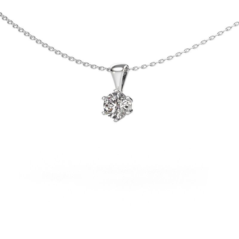 Collier Fay 585 or blanc diamant 0.50 crt