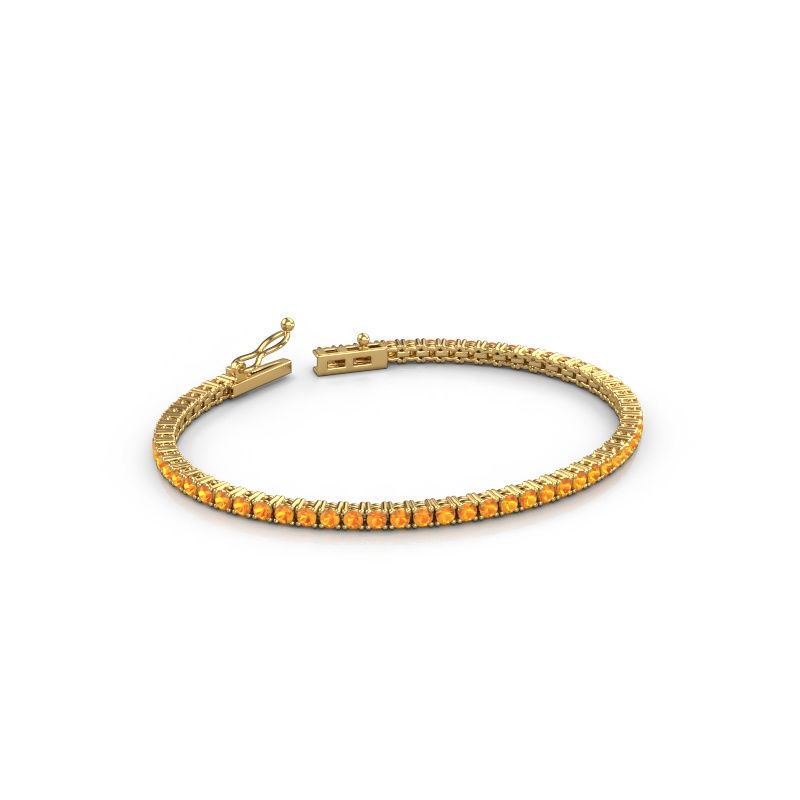 Tennis bracelet Shirley 2.4 585 gold 2.4 mm