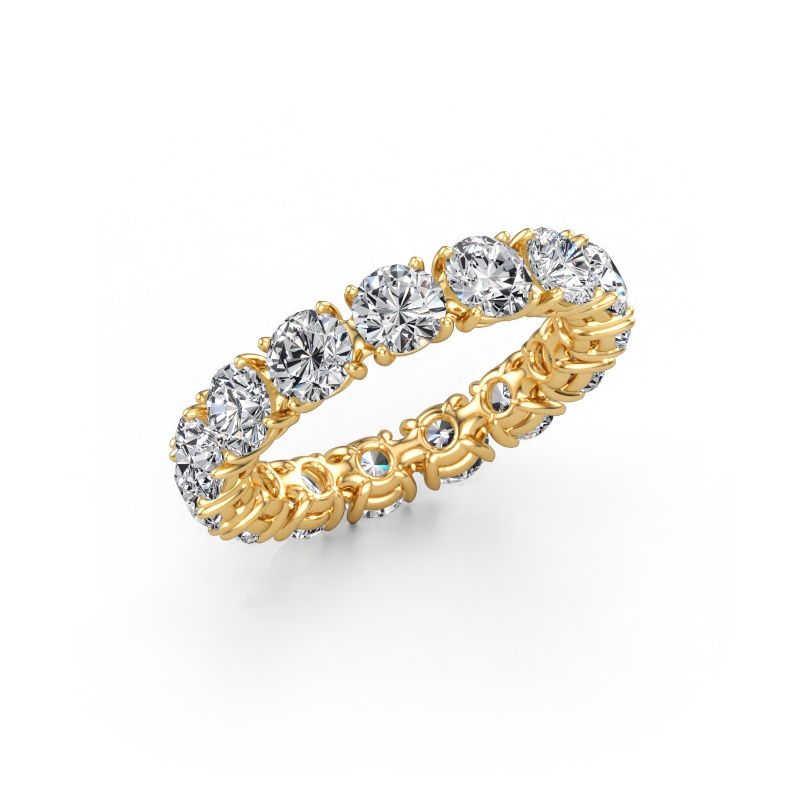 Ring Vivienne 4.2 585 gold lab grown diamond 4.50 crt