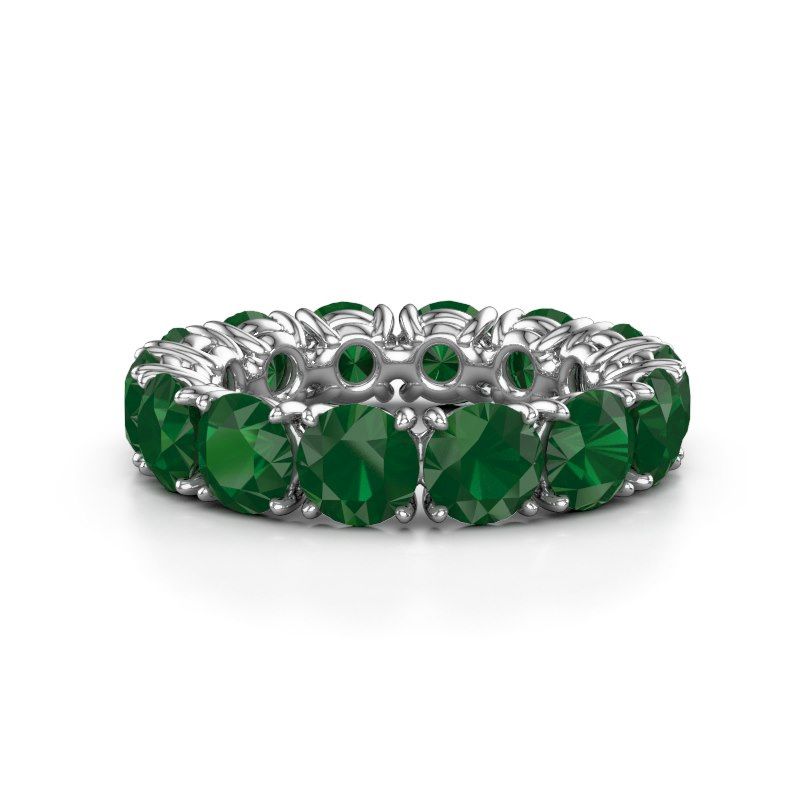 Bild von Ring vivienne 5.0<br/>585 Weißgold<br/>Smaragd 5 mm