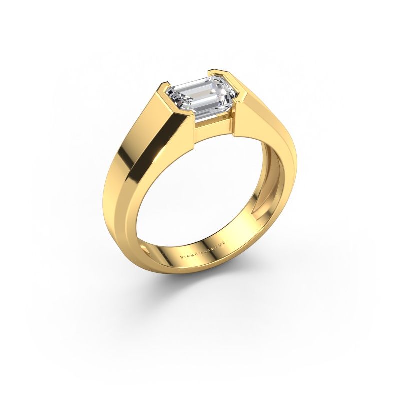 Men's ring Rick 585 gold diamond 1.50 crt