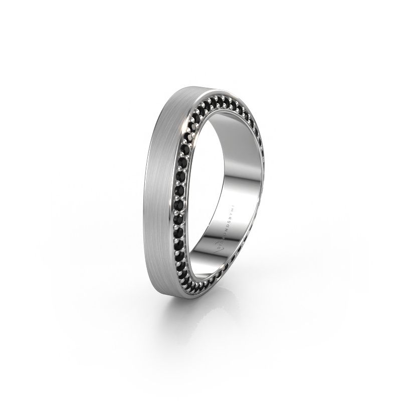 Ehering WH2029AM 950 Platin Schwarz Diamant ±5x2.2 mm