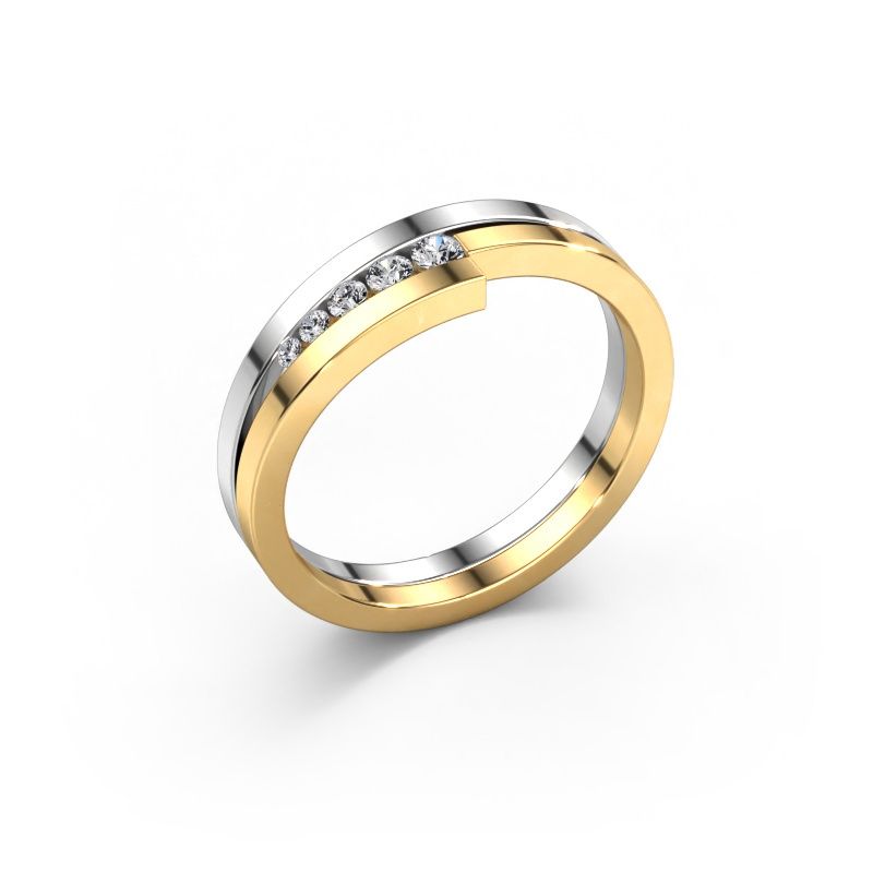 Ring Cato express 585 Weißgold Diamant 0.125 crt