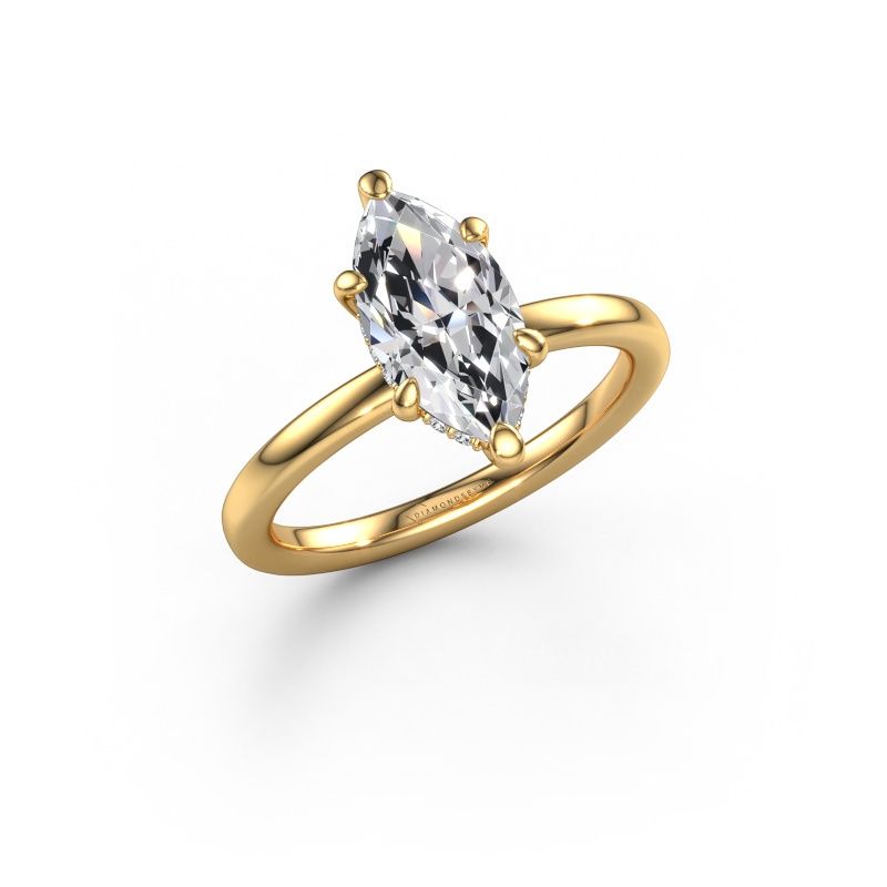 Verlovingsring Simone MRQ 2 585 goud diamant 1.57 crt