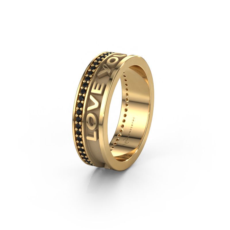 Wedding ring Namering 2 585 gold ±6x2 mm