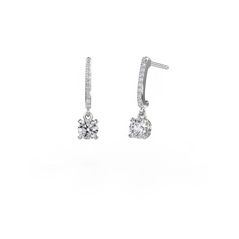 Ohrhänger Tanja 1 585 Weißgold Lab-grown Diamant 1.134 crt