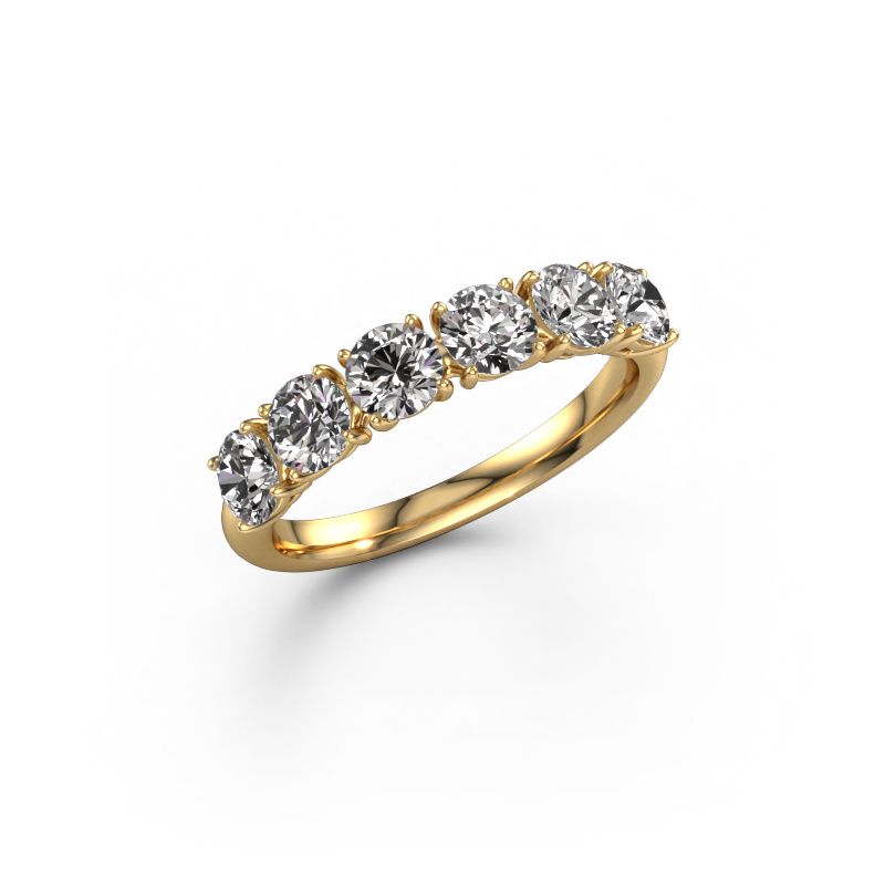Ring Vivienne Half 585 gold diamond 1.50 crt