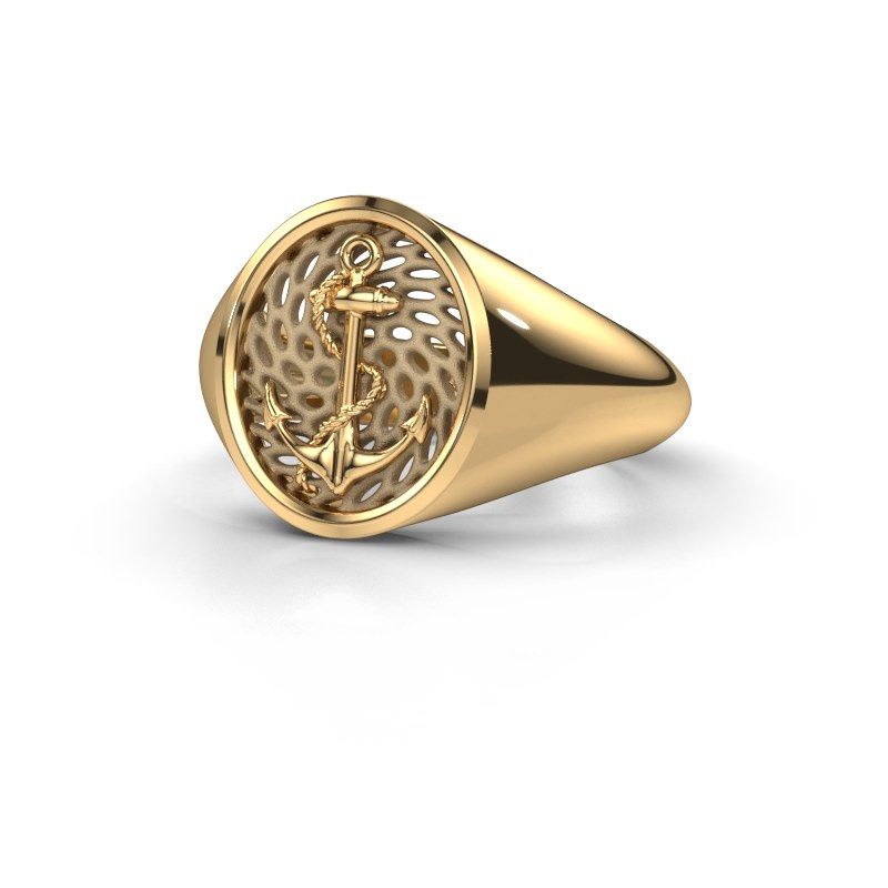 Afbeelding van Heren ring Roger<br/>585 goud