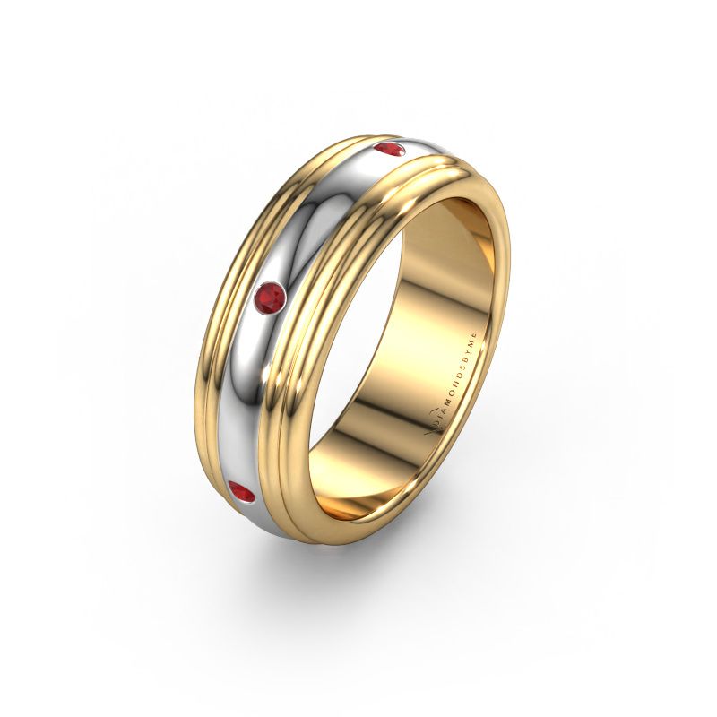 Ehering WH2236L 585 Gold Rubin ±6x2.2 mm