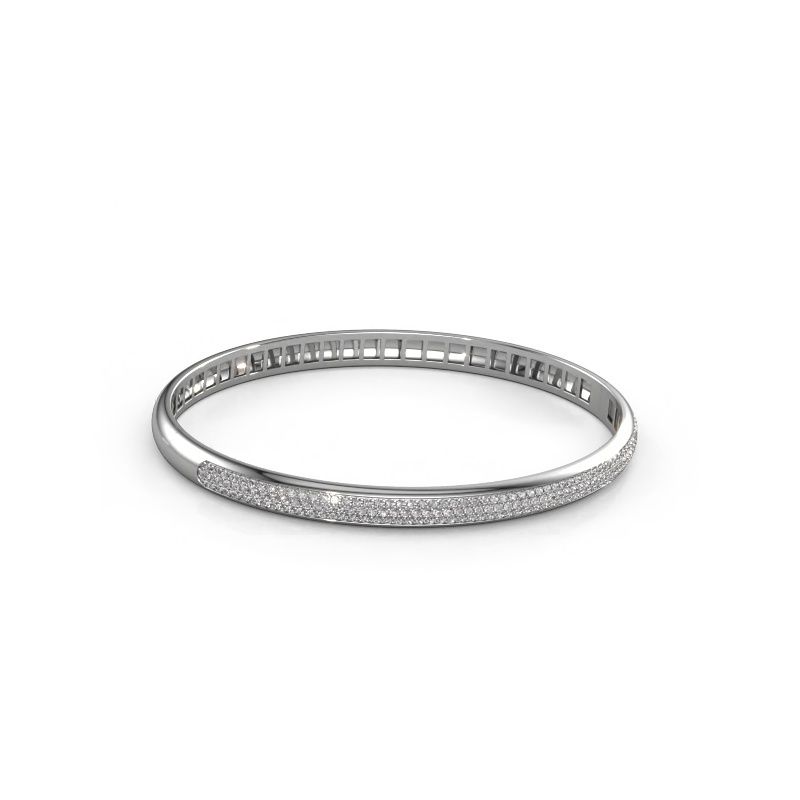Armband Emely 5mm 585 Weißgold Diamant 1.178 crt