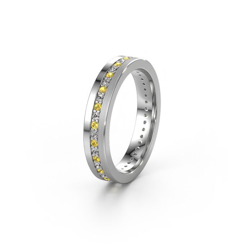 Alliance WH0203L14BPM 585 or blanc saphir jaune 1.3 mm ±4x2 mm